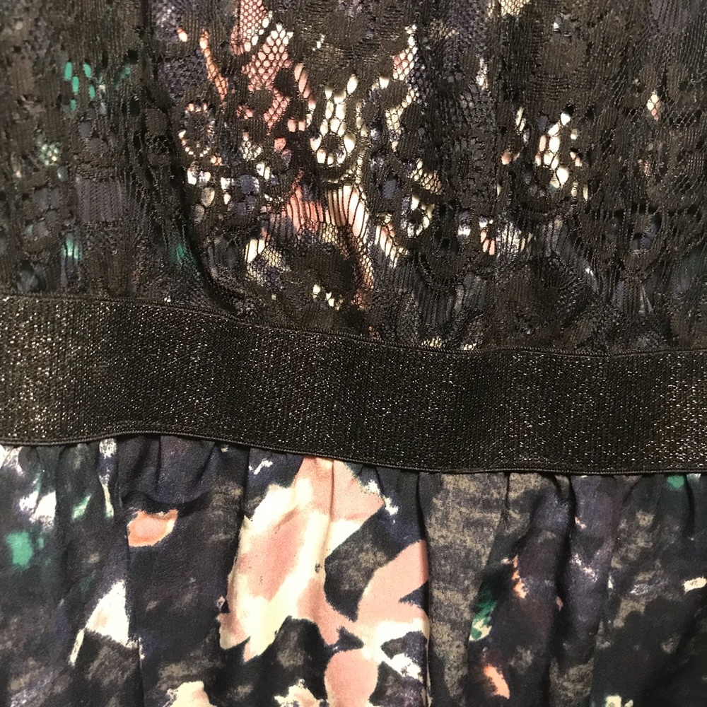 Floral Blackless Dress - Picture 2 of 5